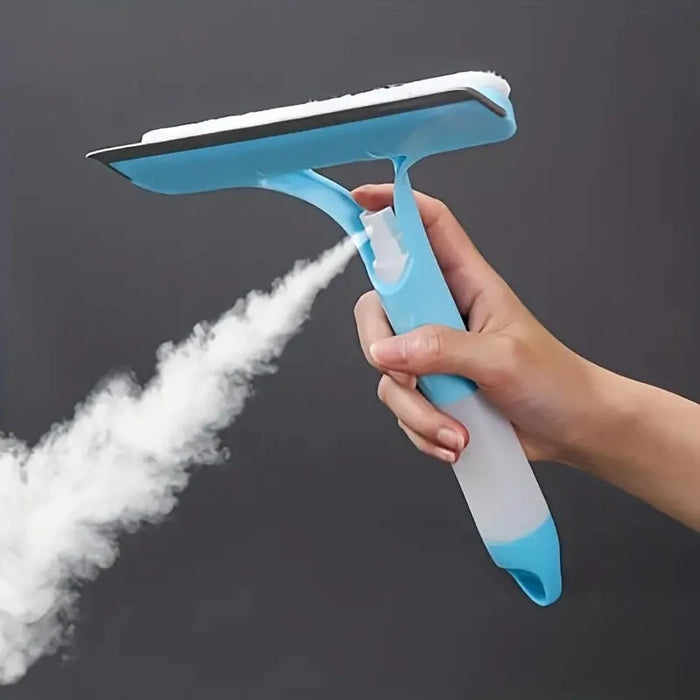Raclette vitre avec pulvérisateur intégré Néto, lave-vitre 3-en-1