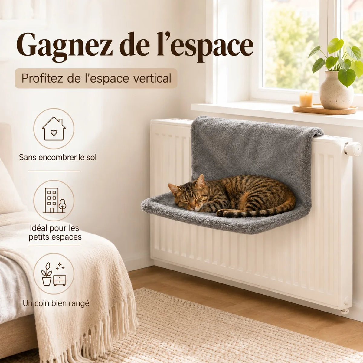 KyvoRadia : gagne de la place, rien au sol