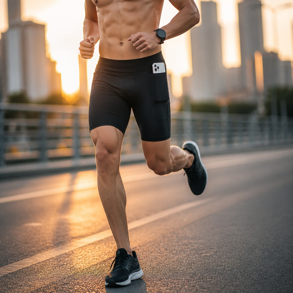 Kyvano short de compression running homme et femme
