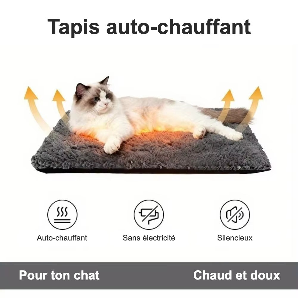 Tapis auto-chauffant KyvoChaleur : sans électricité et silencieux