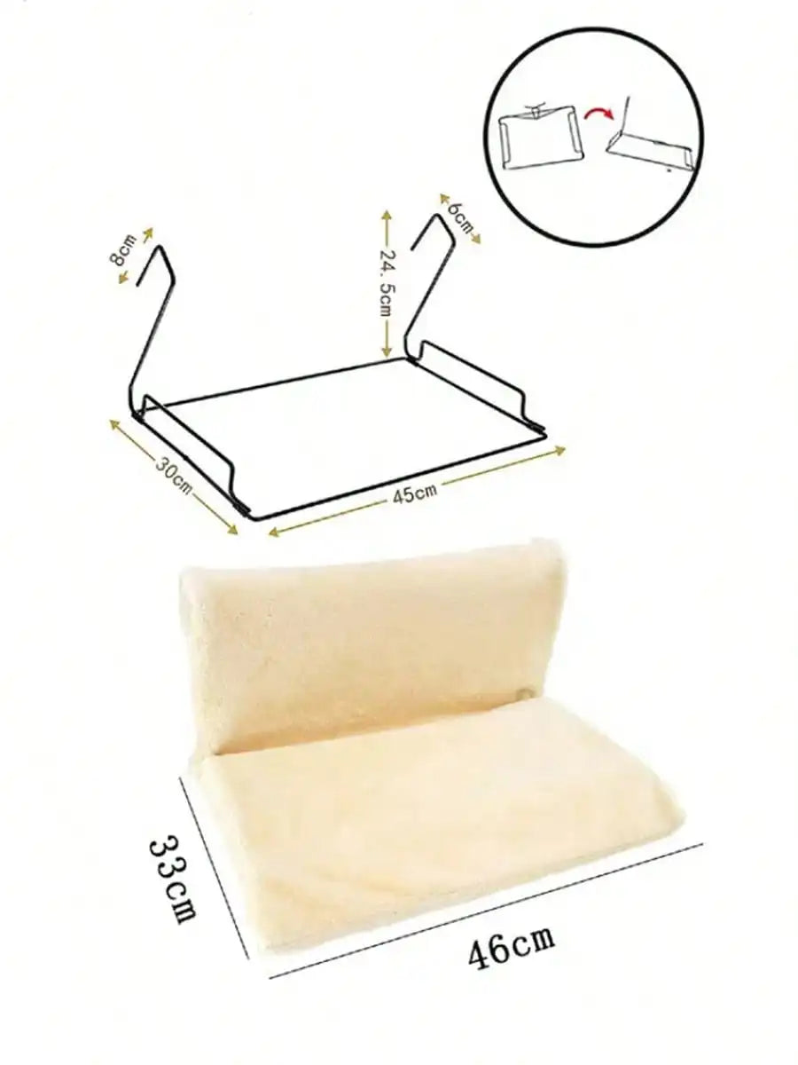 Dimensions du hamac de radiateur KyvoRadia : 46 × 33 cm