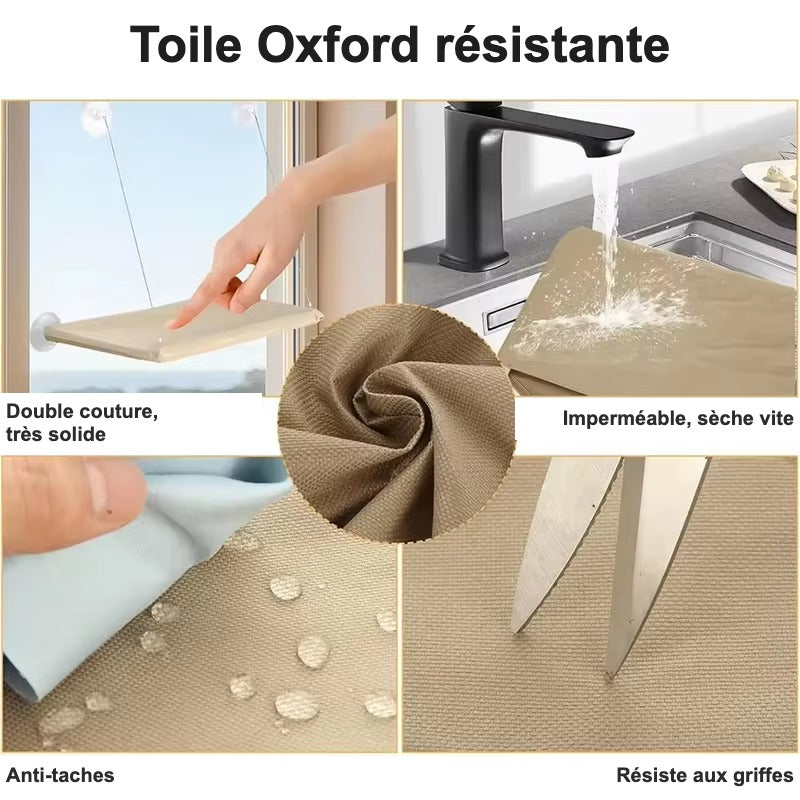 Toile Oxford du KyvoVue : imperméable, anti-taches, résiste aux griffes